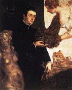Jacopo Robusti Tintoretto Portrait of Ottavio Strada painting